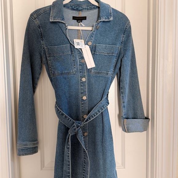 Sanctuary Dresses & Skirts - ✨ NWT Sanctuary Belted Denim Shirt Dress